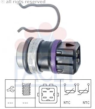 7.3353 Facet sensor de temperatura del refrigerante