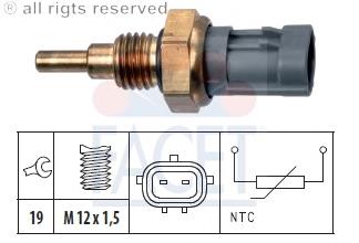 Sensor de temperatura del refrigerante Facet 73351 precio, desde 5,19 EUR
