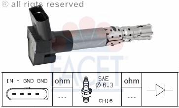 9.6337 Facet bobina de encendido