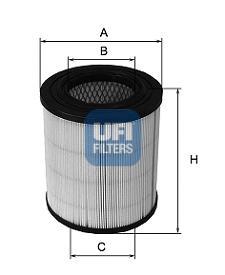 Filtro de aire 2727100 UFI