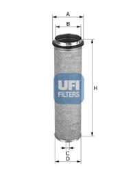 Filtro de aire 2716500 UFI