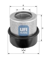 2738300 UFI Filtro de aire de motor
