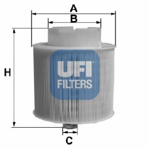 2759700 UFI Filtro de aire de motor