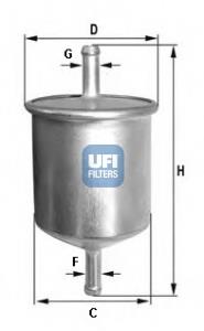 Comprar 3152900 UFI Filtro diesel