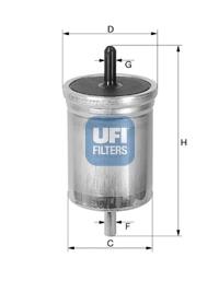 31.561.00 UFI filtro de combustible