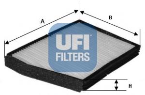 Filtro de cabina UFI 5301800 precio, desde 6,99 EUR
