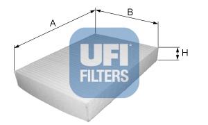 53.014.00 UFI filtro de habitáculo