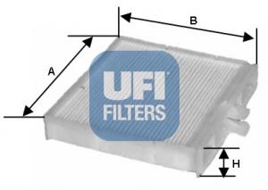 Filtro de habitáculo 5309000 UFI