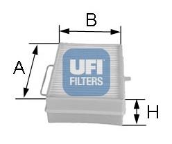 5306600 UFI filtro de habitáculo