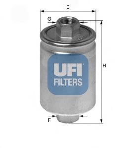 Filtro combustible UFI 3174100 precio, desde 10,59 EUR