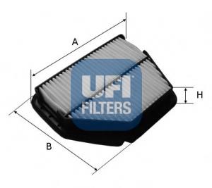 3039200 UFI Filtro de aire de motor