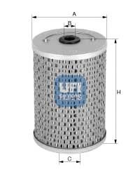 2660900 UFI filtro de combustible