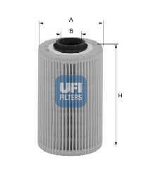 26.018.00 UFI filtro de combustible