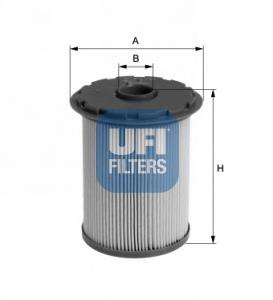 2669600 UFI Filtro de gasolina