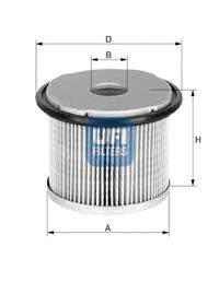 Filtro de gasoil UFI 2669000