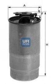 Filtro de combustible 2442700 UFI