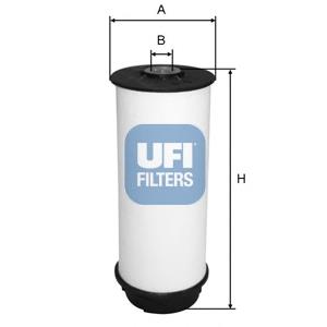 Comprar 2603400 UFI Filtro diesel