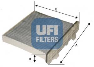Comprar 5414700 UFI Filtro de aire del habitáculo