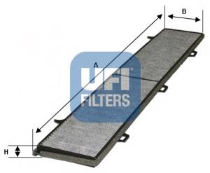 Filtro de habitáculo 5415400 UFI