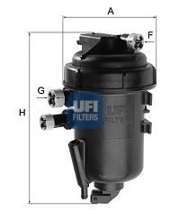 5514500 UFI Filtro de gasolina