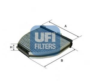 Filtro de cabina UFI 5416300 precio, desde 21,64 EUR