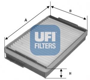 5313900 UFI filtro de habitáculo