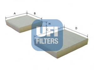 Filtro de cabina UFI 5314300 precio, desde 9,28 EUR