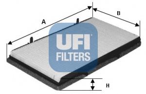 Filtro de cabina UFI 5313100 precio, desde 10,81 EUR