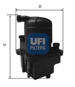 24.088.00 UFI filtro combustible