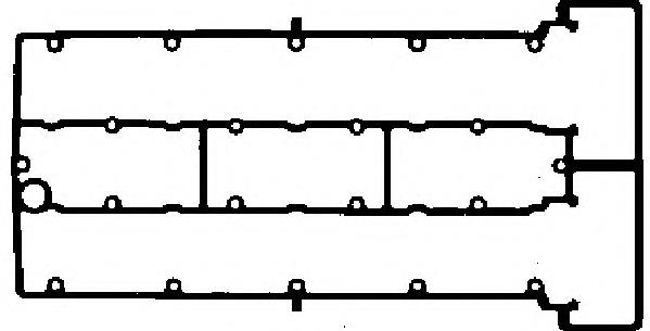 11100700 Ajusa junta de la tapa de válvulas del motor