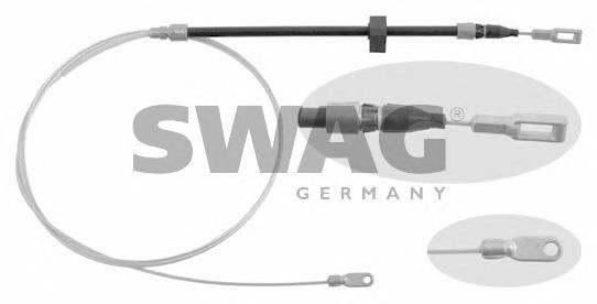 10927974 Swag cable de freno de mano delantero