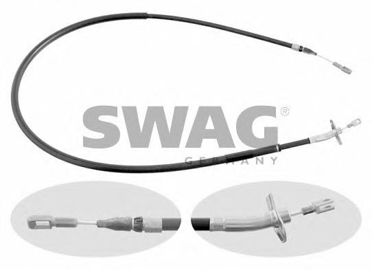 10909500 Swag cable de freno de mano trasero izquierdo