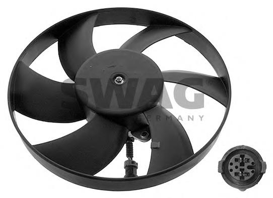 30937912 Swag ventilador (rodete +motor refrigeración del motor con electromotor completo)