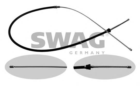 30936348 Swag cable de freno de mano trasero derecho/izquierdo