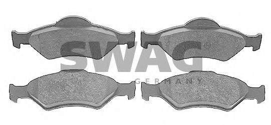 50916400 Swag pastillas de freno delanteras