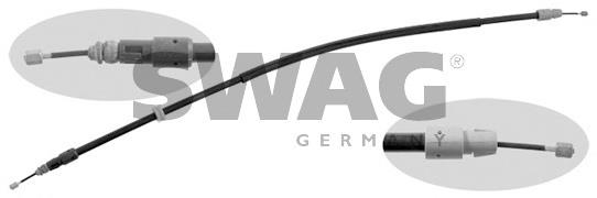 Comprar A1644200385 Mercedes Cable de freno de mano trasero derecho/izquierdo