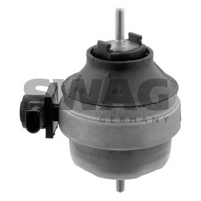 Soporte elástico, suspensión del motor, Izquierda / Derecha Swag 30932642