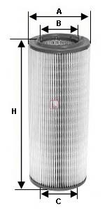 S 3620 A Sofima filtro de aire