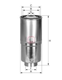 S4380NR Sofima filtro combustible