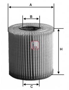 Filtro de aceite motor Sofima S5065PE