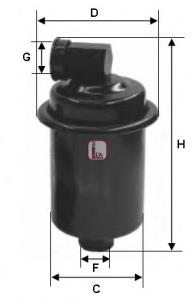 S1749B Sofima filtro combustible