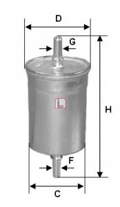 S1848B Sofima filtro de combustible