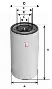 Filtro de aceite S3003DR Sofima
