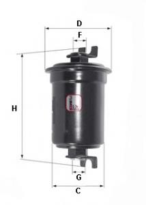 S1650B Sofima filtro combustible