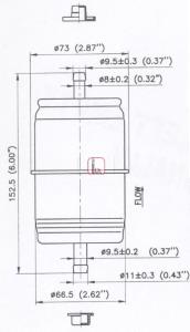 S1666B Sofima filtro combustible