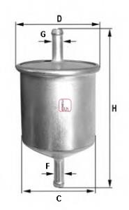 S1529B Sofima filtro combustible