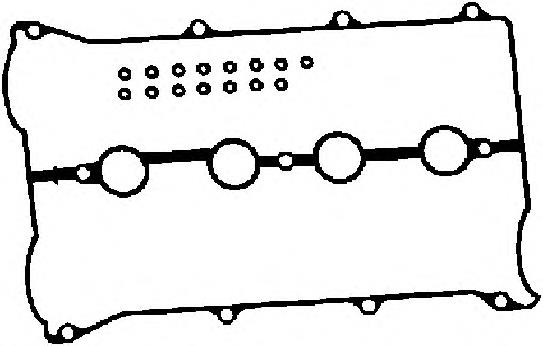 Junta de la tapa de válvulas del motor NMR4128 NIPPON MOTORS