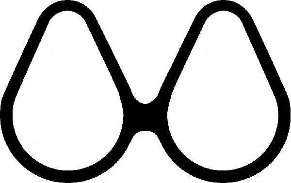 Junta, colector de admisión Renault Clio 1 BC57, 5357