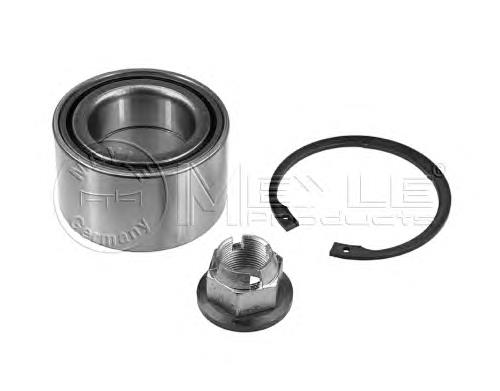 Rodamiento de rueda delantero Meyle 16146500004