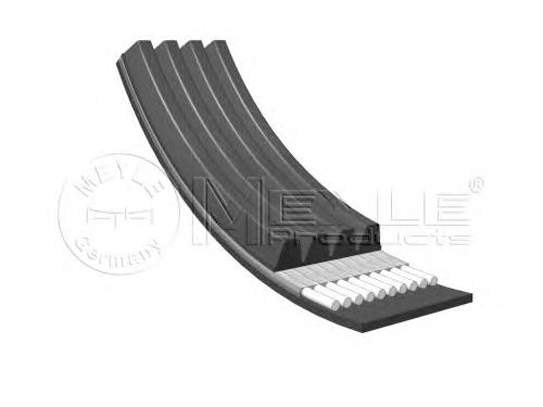 Correa de alternador DA8Z8620B Ford